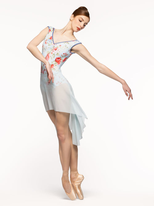 Dragonfly Short Skirt Powder Blue Mesh RTW