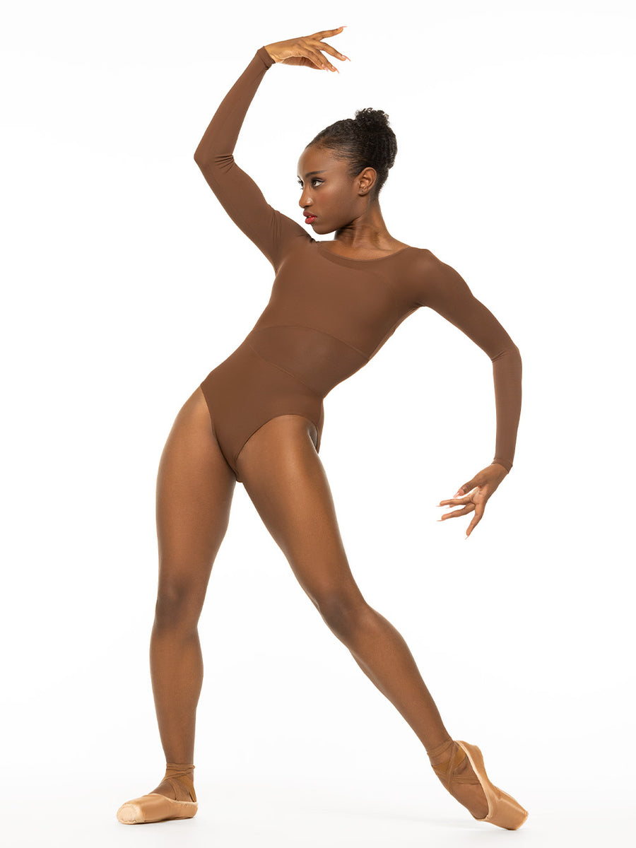 Amelie Coffee Leotard RTW | Elevé Dancewear