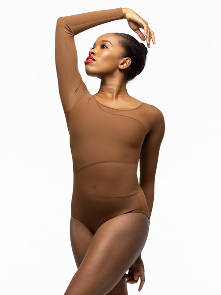 Amelie Mocha Leotard RTW