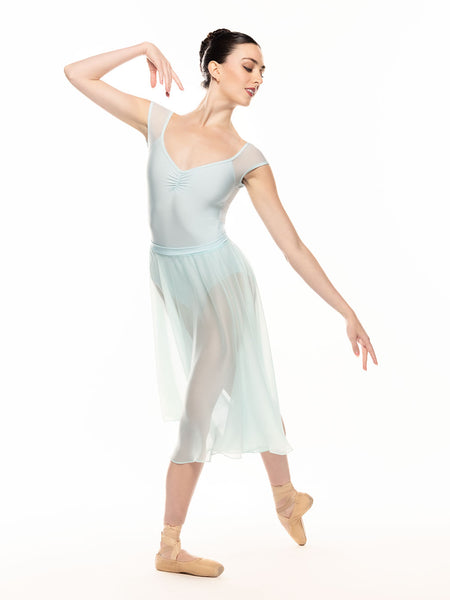 Chiffon Rehearsal Skirt Baby Blue Kids RTW
