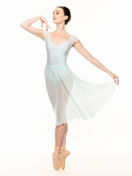 Chiffon Rehearsal Skirt Baby Blue RTW