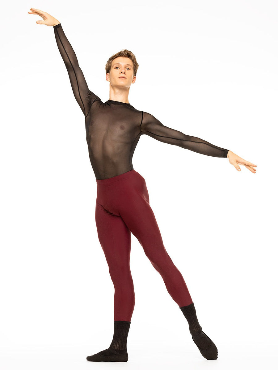 バレエ Eleve dancewear Size M Eric Tights Wine RTW | Elevé Dancewear