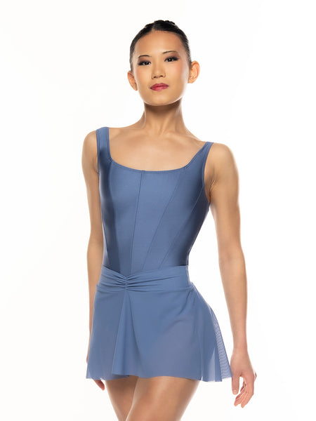 Amora Skirt Blue Steel Mesh RTW