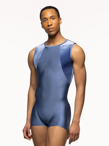 Adam Biketard Blue Steel Velvet RTW