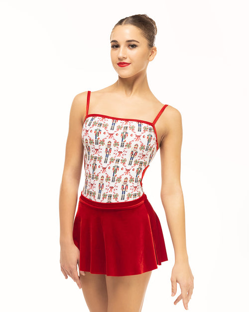 Flare Skirt Red Velvet Kids RTW