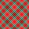 Holiday Plaid Evergreen