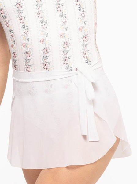 Petal Skirt White Mesh RTW