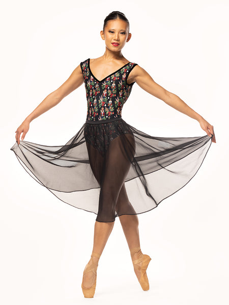 Chiffon Rehearsal Skirt Black Kids RTW