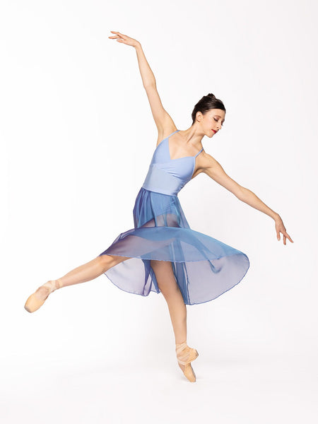 Chiffon Rehearsal Skirt Hydrangea RTW