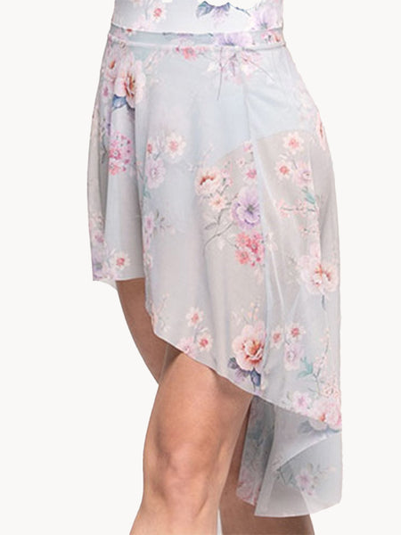 Dramatic High-Low Skirt Kids Just Friends Powder Blue Mesh RTW