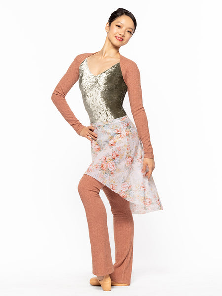 Thigh High Leg Warmers Knit Sandstone RTW