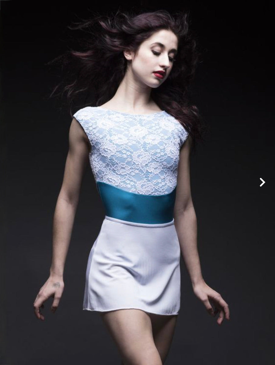 A-Line Skirt White Jersey RTW – Elevé Dancewear