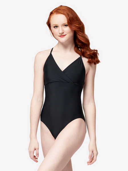 Naomi Black X-Back Leotard RTW