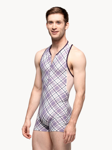 Brock Biketard Plum Plaidness RTW