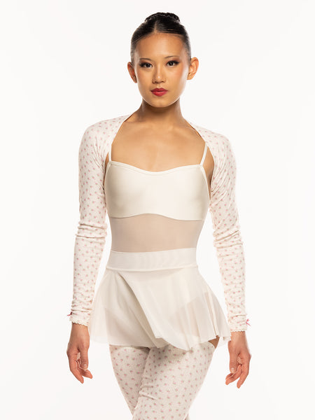 Shrug Knit Cream Pointelle RTW