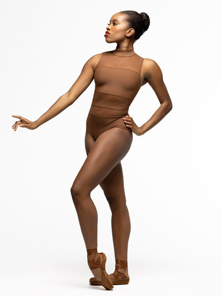 Zoe Mocha Kids Leotard RTW