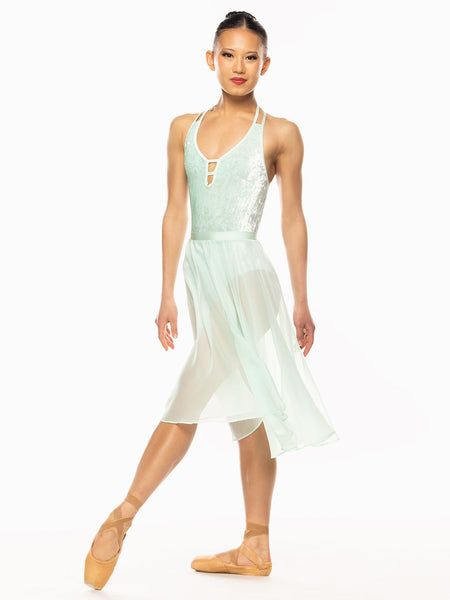 Chiffon Rehearsal Skirt Spearmint RTW