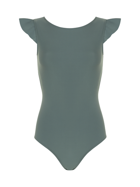 Melanie Leotard with Ruffles