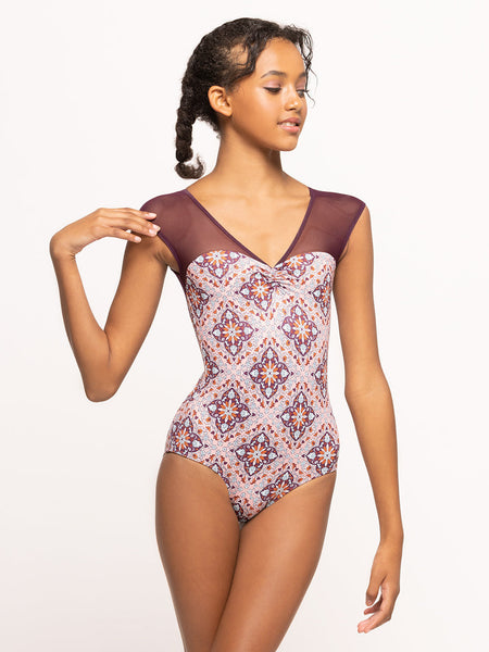 Kelsey Medallion Pink Kids Leotard RTW