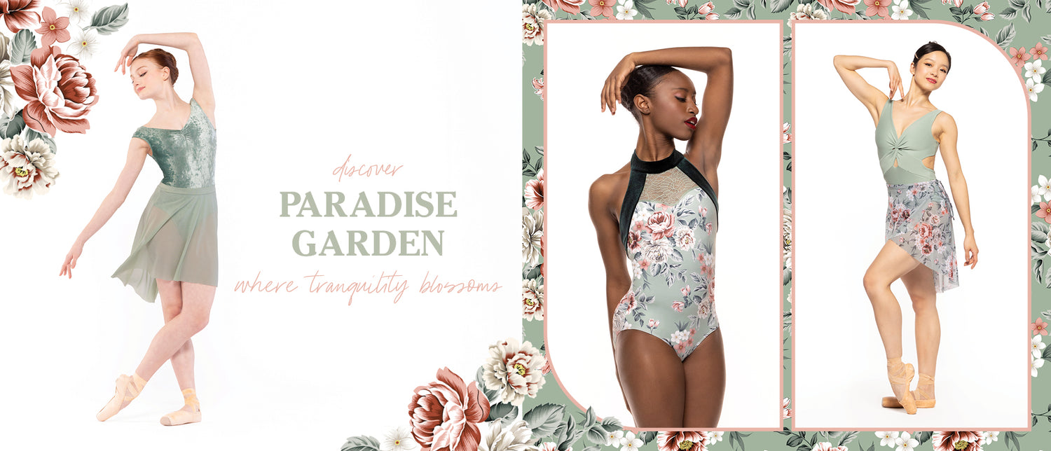 Eleve Dancewear Collection: Paradise Garden