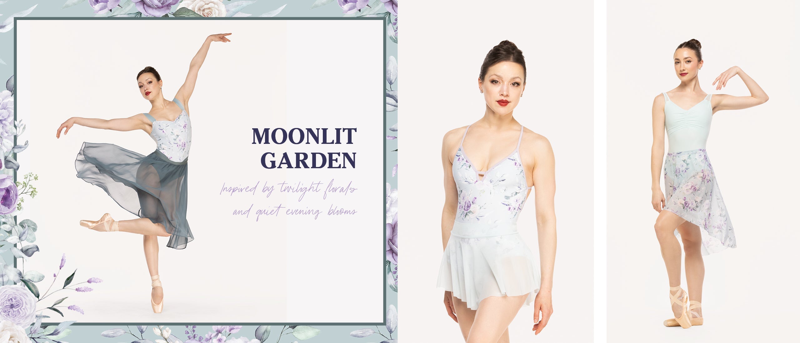 Eleve Dancewear Collection: Moonlit Garden