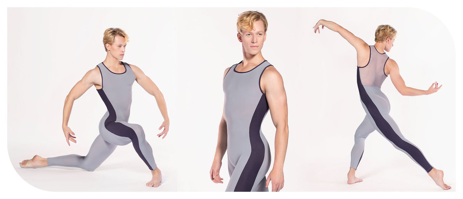 Eleve Dancewear Collection: Mens Custom Unitards & Biketards
