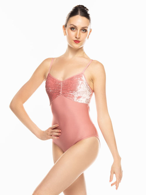 Mackenzie Leotard Lantana Crushed Velvet RTW