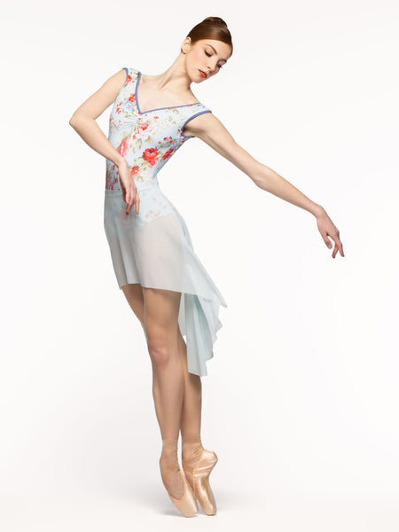 Dragonfly Short Skirt Powder Blue Mesh RTW