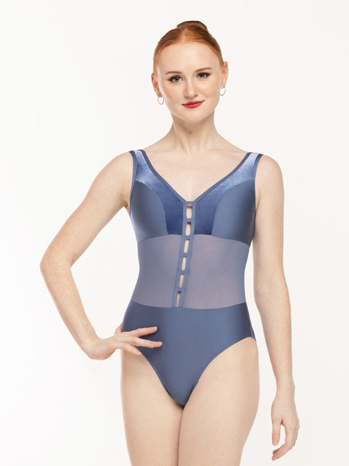 Sholeh Leotard Blue Steel Kids RTW