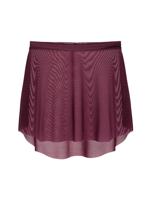 CBA Level 7 Tulip Mesh Skirt Sangria