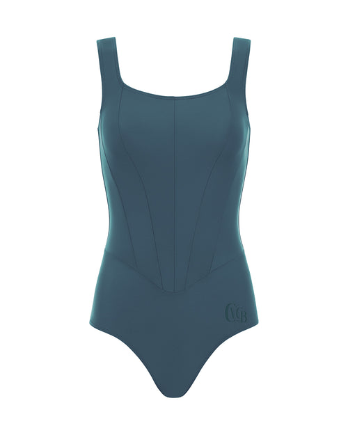 CVCB Company Senior Diana Leotard Lagoon