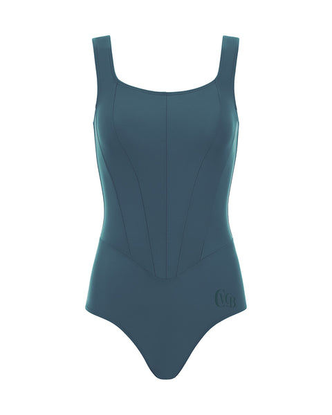 CVCB Company Ensemble Diana Leotard Lagoon
