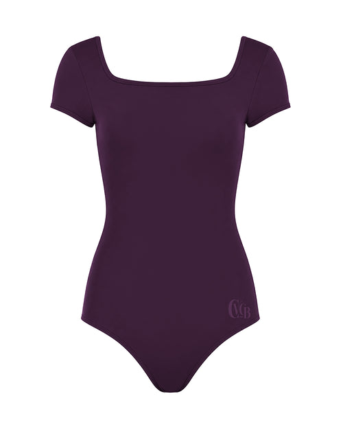 CVCB Company Ensemble Jane Leotard Eggplant