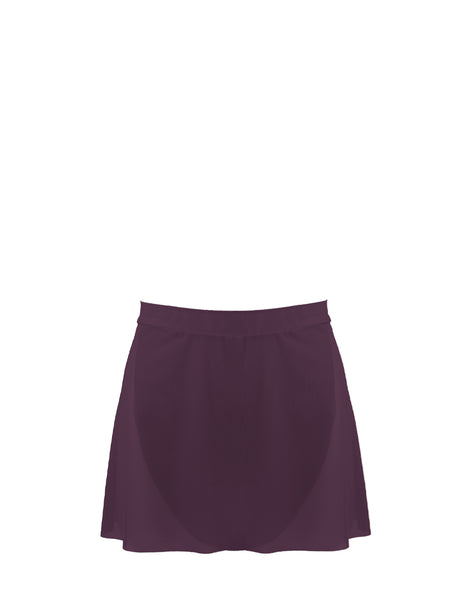 CVCB Company Senior Wrap Skirt Mesh Eggplant