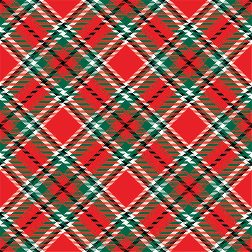  Holiday Plaid Evergreen