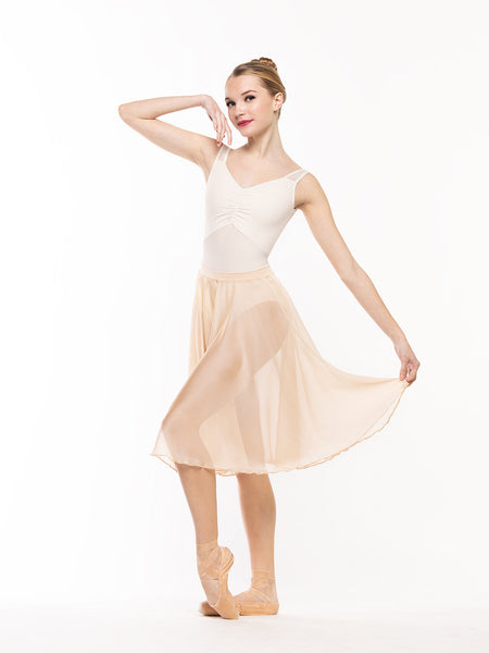 Chiffon Rehearsal Skirt Champagne RTW