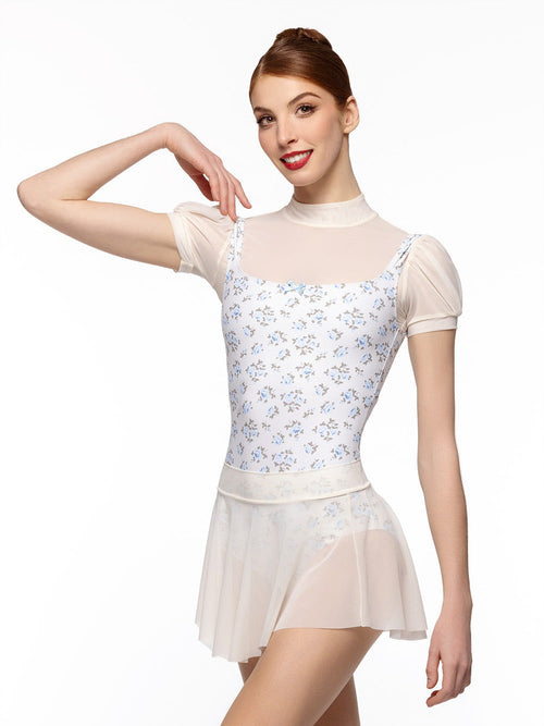 Evelyn Crop Top Cream Mesh RTW