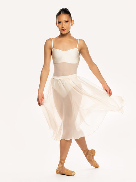 Chiffon Rehearsal Skirt Cream Kids RTW