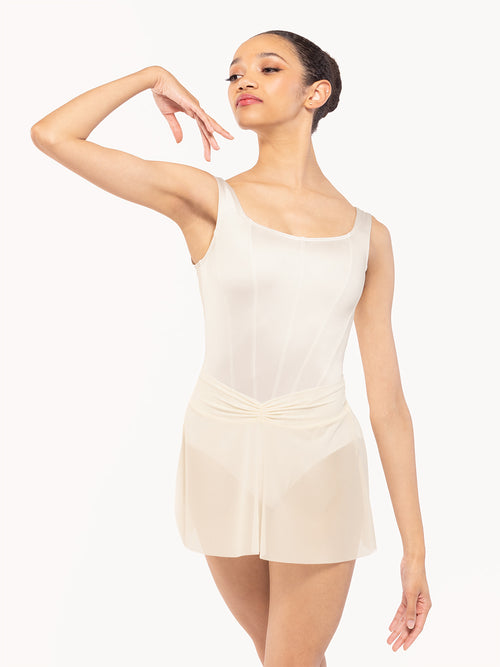 Amora Short Skirt Cream Mesh Kids RTW