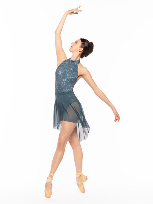 Dramatic High-Low Skirt Kids Lagoon Mesh RTW