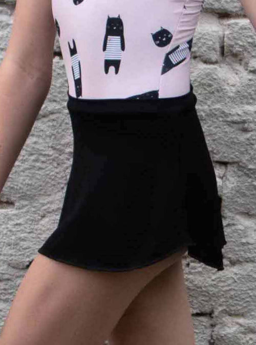 Tulip Skirt Kids Black Jersey RTW