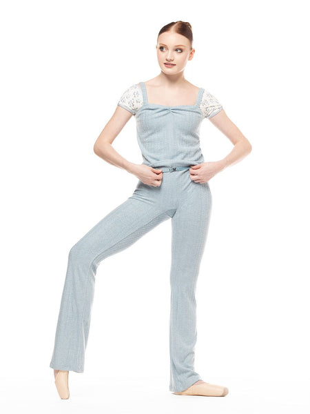 Deven Unitard Knit Light Blue Kids RTW