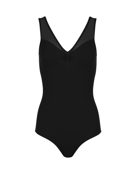 Luma Dance Ballet 3, Ballet 4, Teen, Middle School Fabiola Leotard Black