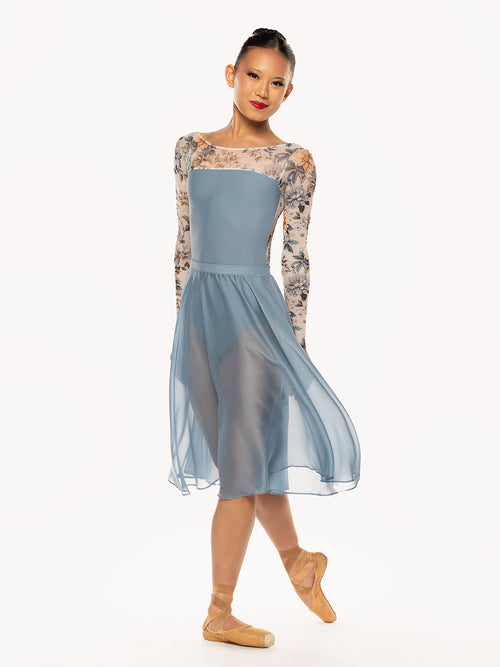 Chiffon Rehearsal Skirt Light Jean Kids RTW