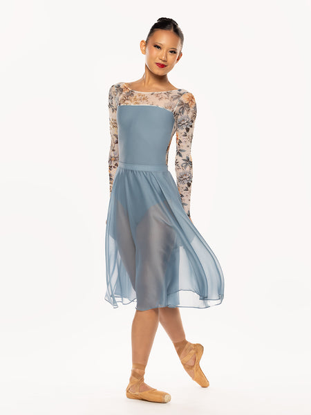 Chiffon Rehearsal Skirt Light Jean RTW