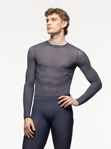 Gabe Leotard Graphite Mesh RTW