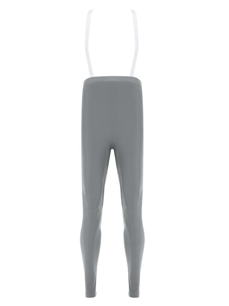 [School Name] Men & Boys (Required) Sean Tights Gray with Suspenders