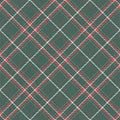  Green Plaid Mesh