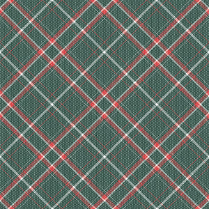  Green Plaid Mesh