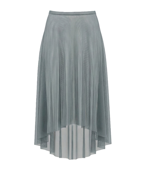 High-Low Circle Skirt